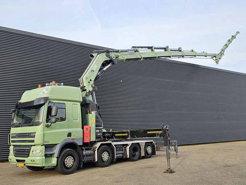 DAF CF 85.410 / 8x2 / HIAB 70TM + JIB / KRAN / CRANE - 트랙터 유닛 : 사진 1 DAF CF 85.410 / 8x2 / HIAB 70TM + JIB / KRAN / CRANE - 트랙터 유닛 : 사진 1