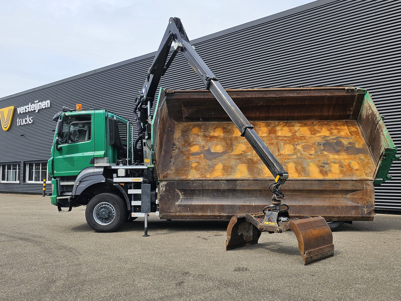 DAF TATRA T158/II 6X6 / HMF Z CRANE + 2 SIDE TIPPER - 덤프트럭, 크레인 트럭 : 사진 3 DAF TATRA T158/II 6X6 / HMF Z CRANE + 2 SIDE TIPPER - 덤프트럭, 크레인 트럭 : 사진 3