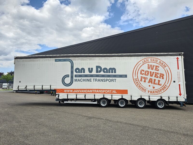 ES-GE 4STL48 / 4 AXLE / SLIDING ROOF / EXPANDABLE / LIFT ROOF - 저하대 세미 트레일러 : 사진 3 ES-GE 4STL48 / 4 AXLE / SLIDING ROOF / EXPANDABLE / LIFT ROOF - 저하대 세미 트레일러 : 사진 3