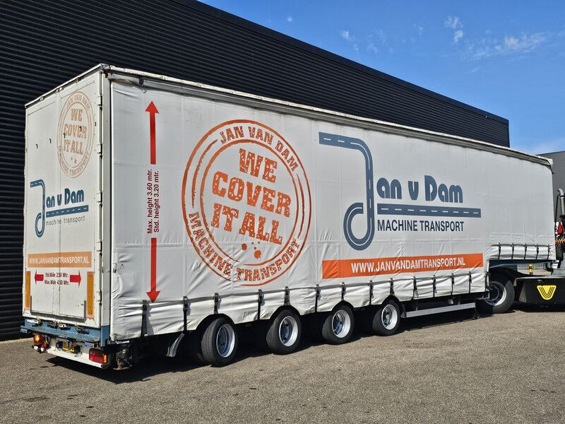 ES-GE 4STL48 / 4 AXLE / SLIDING ROOF / EXPANDABLE / LIFT ROOF - 저하대 세미 트레일러 : 사진 3 ES-GE 4STL48 / 4 AXLE / SLIDING ROOF / EXPANDABLE / LIFT ROOF - 저하대 세미 트레일러 : 사진 3