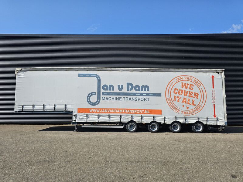 ES-GE 4STL48 / 4 AXLE / SLIDING ROOF / EXPANDABLE / LIFT ROOF - 저하대 세미 트레일러 : 사진 2 ES-GE 4STL48 / 4 AXLE / SLIDING ROOF / EXPANDABLE / LIFT ROOF - 저하대 세미 트레일러 : 사진 2