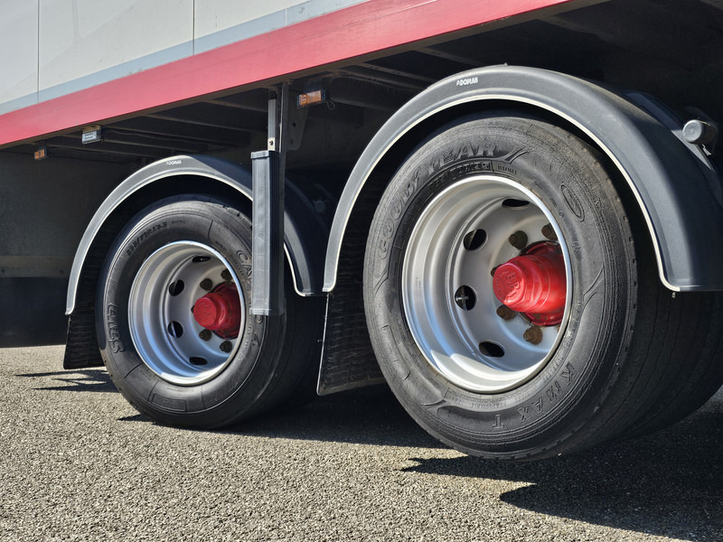 밀폐형 박스 세미 트레일러 KEL-BERG LAADKLEP / STUUR AS / LIFT AS / KOFFER : 사진 12