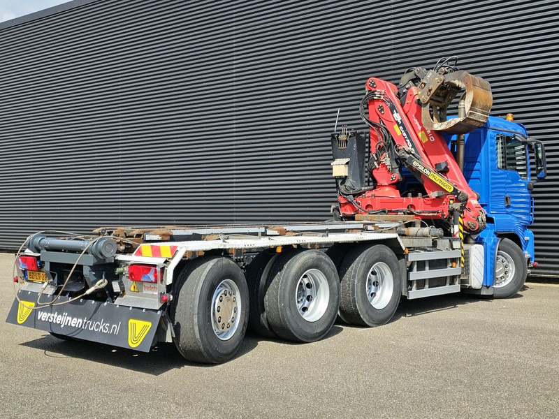 MAN TGS 35.400 / 8x4-4 / CONTAINER SYSTEM / PALFINGER Z CRANE - 케이블 시스템 트럭, 크레인 트럭 : 사진 5 MAN TGS 35.400 / 8x4-4 / CONTAINER SYSTEM / PALFINGER Z CRANE - 케이블 시스템 트럭, 크레인 트럭 : 사진 5