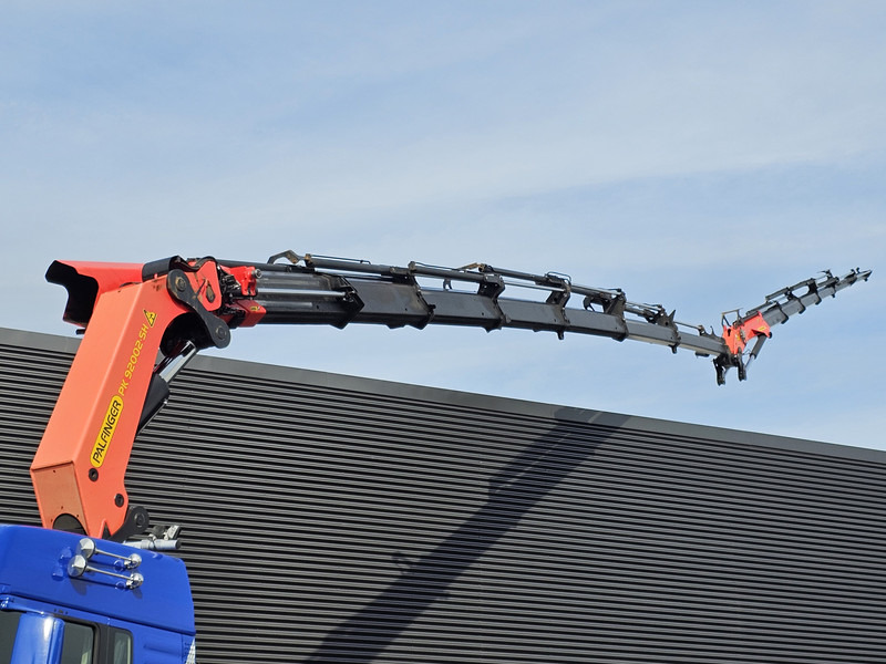 MAN TGS 35.500 8x4-6 / PALFINGER 92 t/m CRANE +JIB - 드롭사이드/ 플랫베드 트럭 : 사진 5 MAN TGS 35.500 8x4-6 / PALFINGER 92 t/m CRANE +JIB - 드롭사이드/ 플랫베드 트럭 : 사진 5