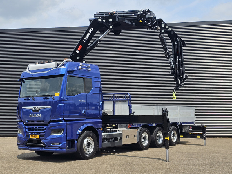 MAN TGX 35.580 / 8x4-4 / HIAB 50TM CRANE+ JIB - 크레인 트럭 : 사진 4 MAN TGX 35.580 / 8x4-4 / HIAB 50TM CRANE+ JIB - 크레인 트럭 : 사진 4