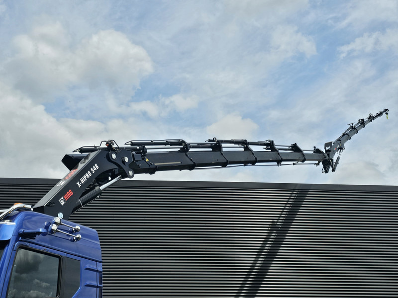 MAN TGX 35.580 / 8x4-4 / HIAB 50TM CRANE+ JIB - 드롭사이드/ 플랫베드 트럭, 크레인 트럭 : 사진 2 MAN TGX 35.580 / 8x4-4 / HIAB 50TM CRANE+ JIB - 드롭사이드/ 플랫베드 트럭, 크레인 트럭 : 사진 2