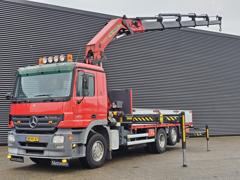 Mercedes-Benz ACTROS 2541 6X2 / PALFINGER PK 42 t/m CRANE / KRAN - 크레인 트럭 : 사진 1 Mercedes-Benz ACTROS 2541 6X2 / PALFINGER PK 42 t/m CRANE / KRAN - 크레인 트럭 : 사진 1