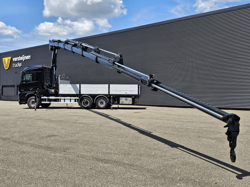 Mercedes-Benz Arocs 2545 6x2 / HMF 32 t/m CRANE / KRAN - 드롭사이드/ 플랫베드 트럭, 크레인 트럭 : 사진 3 Mercedes-Benz Arocs 2545 6x2 / HMF 32 t/m CRANE / KRAN - 드롭사이드/ 플랫베드 트럭, 크레인 트럭 : 사진 3