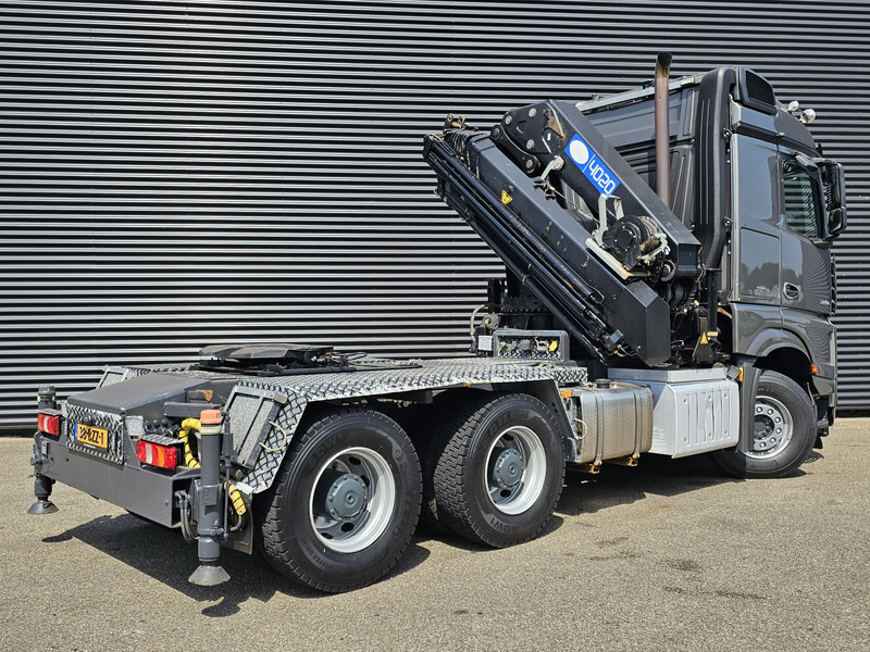 트랙터 유닛 Mercedes-Benz Arocs 2658 6x4 / HMF 40 t/m - 21.3 mtr / WINCH : 사진 8