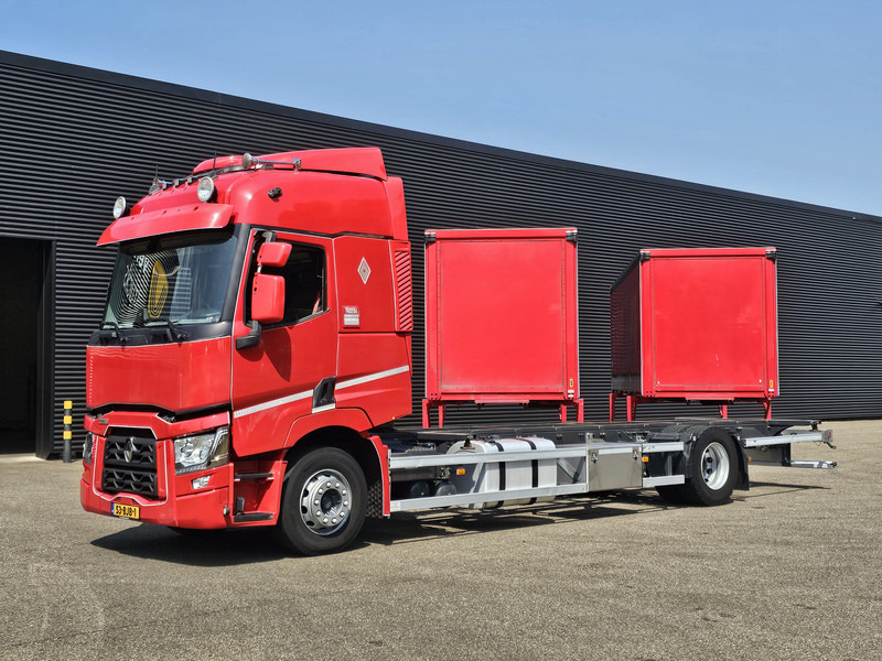 컨테이너 운반 장치/ 스와프 보디 트럭 Renault T380 4x2 / BDF / 2 X BOX / PRITSCHE / : 사진 9