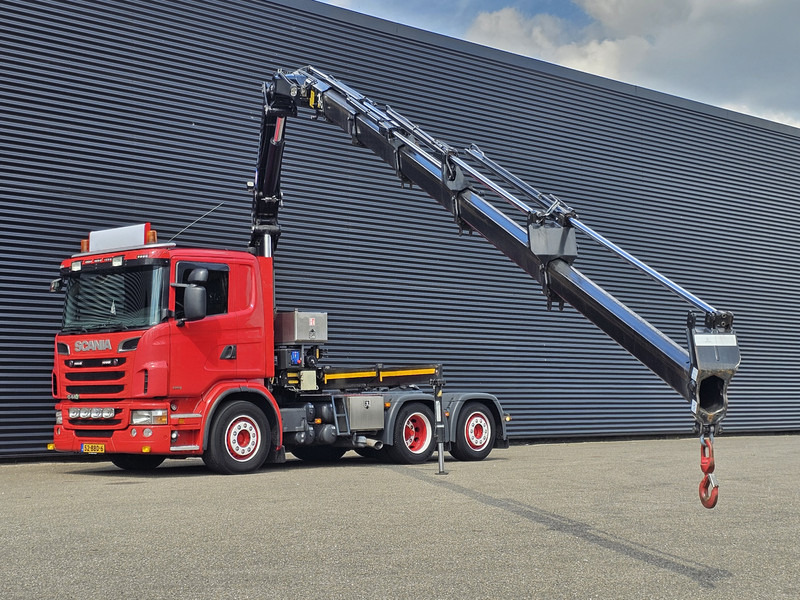 Scania G 440 A 6X2*4 / HMF 24 t/m CRANE / KRAN - 트랙터 유닛 : 사진 4 Scania G 440 A 6X2*4 / HMF 24 t/m CRANE / KRAN - 트랙터 유닛 : 사진 4