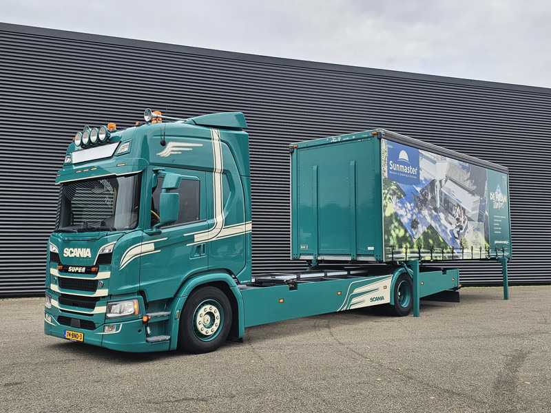 Scania G280 BDF / RETARDER / FULL AIR / 2 X LOADING BOX - 컨테이너 운반 장치/ 스와프 보디 트럭 : 사진 5 Scania G280 BDF / RETARDER / FULL AIR / 2 X LOADING BOX - 컨테이너 운반 장치/ 스와프 보디 트럭 : 사진 5