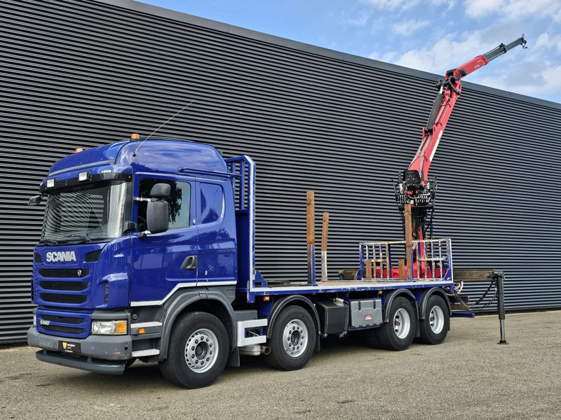Scania G440 / RETARDER / 8x4 / PALFINGER-EPSILON CRANE - 크레인 트럭 : 사진 4 Scania G440 / RETARDER / 8x4 / PALFINGER-EPSILON CRANE - 크레인 트럭 : 사진 4