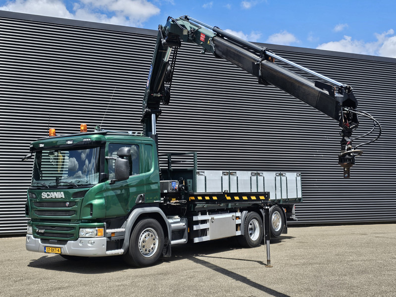 Scania P410 / 6X2-4 / 21 t/m CRANE / KRAN - 크레인 트럭 : 사진 2 Scania P410 / 6X2-4 / 21 t/m CRANE / KRAN - 크레인 트럭 : 사진 2