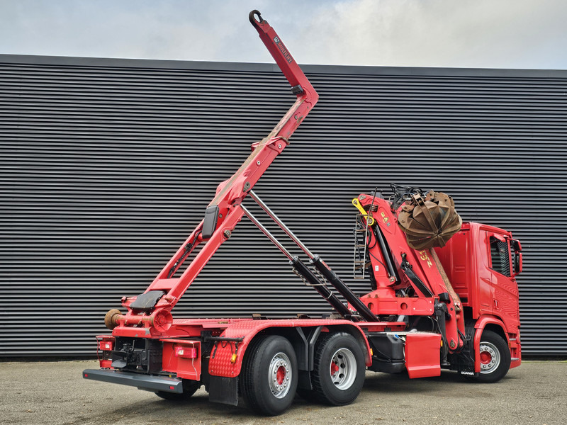 Scania R520 V8 6x2/4 / EPSILON CRANE + HOOKLIFT - 후크 리프트 트럭, 크레인 트럭 : 사진 4 Scania R520 V8 6x2/4 / EPSILON CRANE + HOOKLIFT - 후크 리프트 트럭, 크레인 트럭 : 사진 4