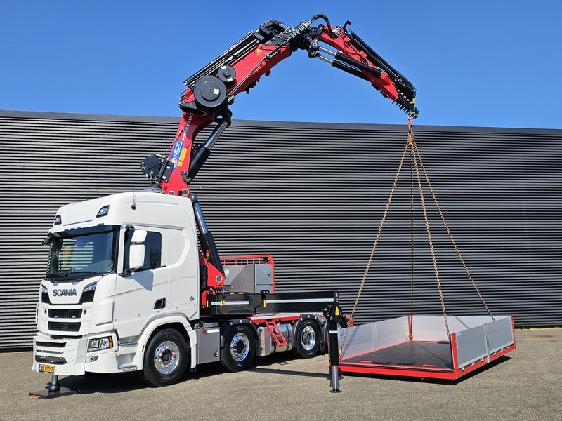 Scania R590 8x2*6 HMF 9520 + JiB + WINCH / TRACTOR / - 트랙터 유닛 : 사진 1 Scania R590 8x2*6 HMF 9520 + JiB + WINCH / TRACTOR / - 트랙터 유닛 : 사진 1