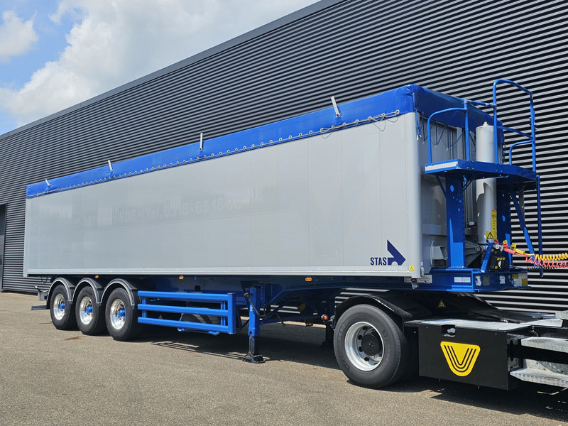 Stas S300CX / ALU TIPPER 60 m3 / BPW AXLE - DISC BRAKE - 덤프 세미 트레일러 : 사진 5 Stas S300CX / ALU TIPPER 60 m3 / BPW AXLE - DISC BRAKE - 덤프 세미 트레일러 : 사진 5