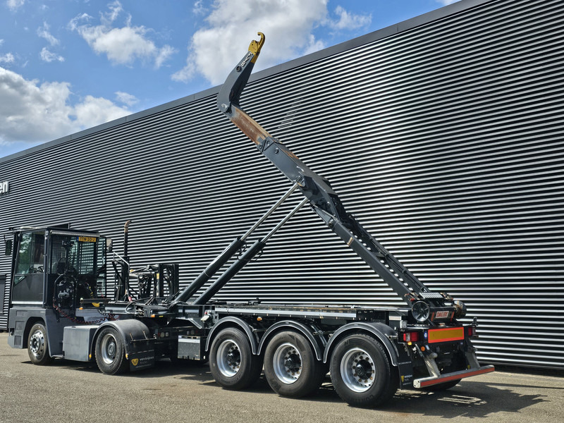 Van Bouwel 25T HOOKLIFT / ABROLKIPPER / LIFT AXLE - 컨테이너 운반 장치/ 스와프 보디 세미 트레일러 : 사진 3 Van Bouwel 25T HOOKLIFT / ABROLKIPPER / LIFT AXLE - 컨테이너 운반 장치/ 스와프 보디 세미 트레일러 : 사진 3
