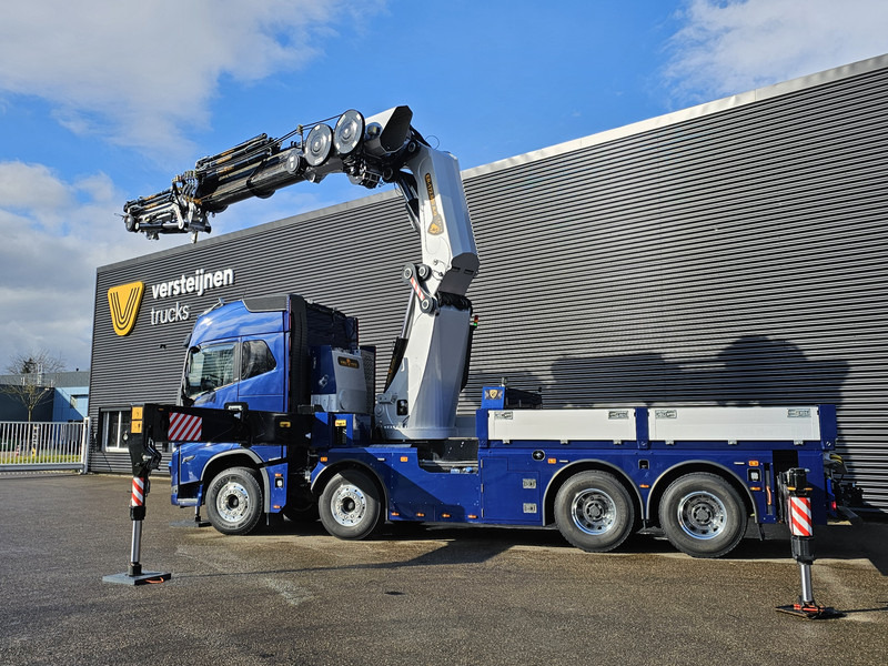 Volvo FH 16.550 / ERKIN 172TM CRANE / JIB / WINCH - 드롭사이드/ 플랫베드 트럭, 크레인 트럭 : 사진 4 Volvo FH 16.550 / ERKIN 172TM CRANE / JIB / WINCH - 드롭사이드/ 플랫베드 트럭, 크레인 트럭 : 사진 4