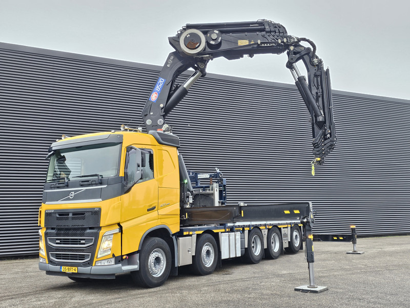 Volvo FH 420 10x4 / 85 t/m CRANE + JIB / KRAN - 드롭사이드/ 플랫베드 트럭, 크레인 트럭 : 사진 5 Volvo FH 420 10x4 / 85 t/m CRANE + JIB / KRAN - 드롭사이드/ 플랫베드 트럭, 크레인 트럭 : 사진 5