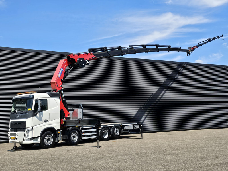Volvo FH 540 8x2/6 / 85 t/m CRANE + JIB / KRAN / RETARDER - 드롭사이드/ 플랫베드 트럭, 크레인 트럭 : 사진 1 Volvo FH 540 8x2/6 / 85 t/m CRANE + JIB / KRAN / RETARDER - 드롭사이드/ 플랫베드 트럭, 크레인 트럭 : 사진 1