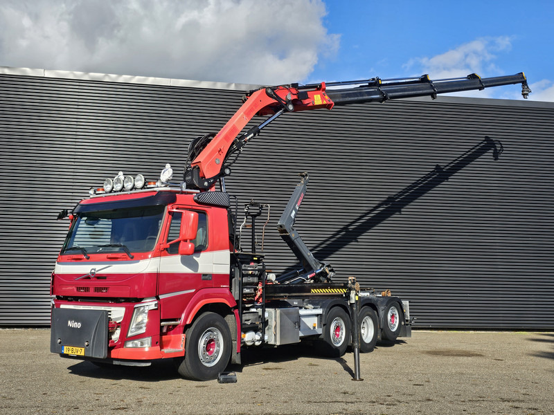 Volvo FM 420 8x2 / HIAB HOOKLIFT + 30 t/m CRANE - KRAN - 후크 리프트 트럭, 크레인 트럭 : 사진 1 Volvo FM 420 8x2 / HIAB HOOKLIFT + 30 t/m CRANE - KRAN - 후크 리프트 트럭, 크레인 트럭 : 사진 1