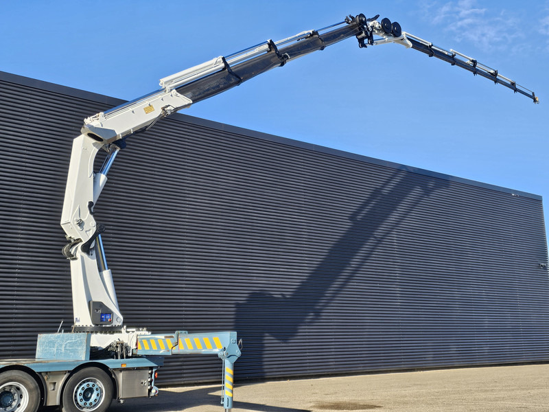 Volvo FM 420 8x2 / HMF 55 t/m CRANE + JIB - 드롭사이드/ 플랫베드 트럭, 크레인 트럭 : 사진 5 Volvo FM 420 8x2 / HMF 55 t/m CRANE + JIB - 드롭사이드/ 플랫베드 트럭, 크레인 트럭 : 사진 5