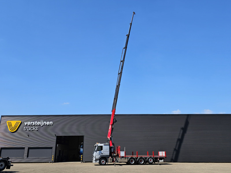 Volvo FM 460 8x4-4 / FASSI 36.5 t/m -8 x EXTENSION + WINCH - 드롭사이드/ 플랫베드 트럭, 크레인 트럭 : 사진 4 Volvo FM 460 8x4-4 / FASSI 36.5 t/m -8 x EXTENSION + WINCH - 드롭사이드/ 플랫베드 트럭, 크레인 트럭 : 사진 4