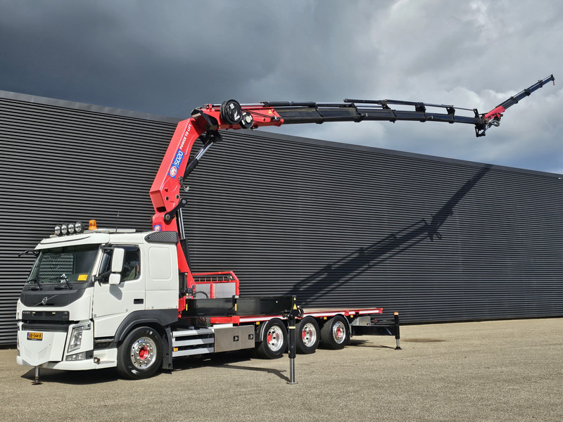 Volvo FM 500 8x4*4 / HMF 5020 K6 + JIB K4 / CRANE - KRAN - 드롭사이드/ 플랫베드 트럭, 크레인 트럭 : 사진 1 Volvo FM 500 8x4*4 / HMF 5020 K6 + JIB K4 / CRANE - KRAN - 드롭사이드/ 플랫베드 트럭, 크레인 트럭 : 사진 1