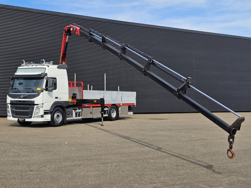 Volvo FM420 4x2 / PALFINGER 18502 - 17 mtr / CRANE / KRAN - 드롭사이드/ 플랫베드 트럭, 크레인 트럭 : 사진 3 Volvo FM420 4x2 / PALFINGER 18502 - 17 mtr / CRANE / KRAN - 드롭사이드/ 플랫베드 트럭, 크레인 트럭 : 사진 3