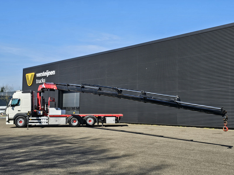 Volvo FM500 / 6x2 / HMF 32TM / KRAN / CRANE - 드롭사이드/ 플랫베드 트럭, 크레인 트럭 : 사진 3 Volvo FM500 / 6x2 / HMF 32TM / KRAN / CRANE - 드롭사이드/ 플랫베드 트럭, 크레인 트럭 : 사진 3