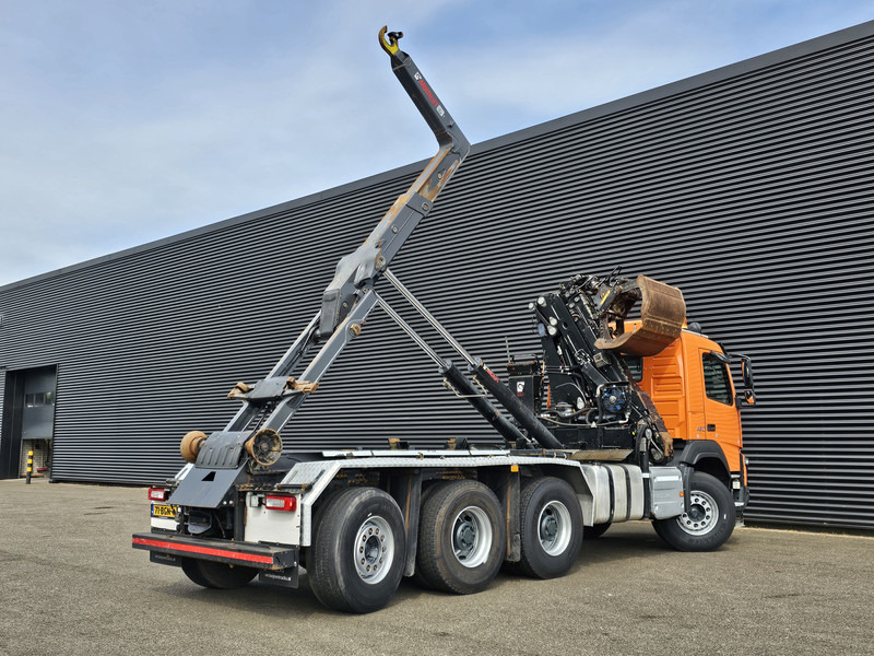 Volvo FMX 460 8x4-4 / HIAB Z CRANE + HOOKLIFT - 후크 리프트 트럭 : 사진 3 Volvo FMX 460 8x4-4 / HIAB Z CRANE + HOOKLIFT - 후크 리프트 트럭 : 사진 3