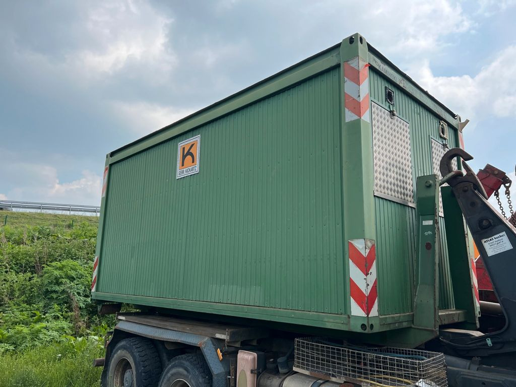 Büro Container mit Heizung Licht Tisch Schränke - 후크 리프트/ 스킵 로더 시스템 : 사진 1 Büro Container mit Heizung Licht Tisch Schränke - 후크 리프트/ 스킵 로더 시스템 : 사진 1