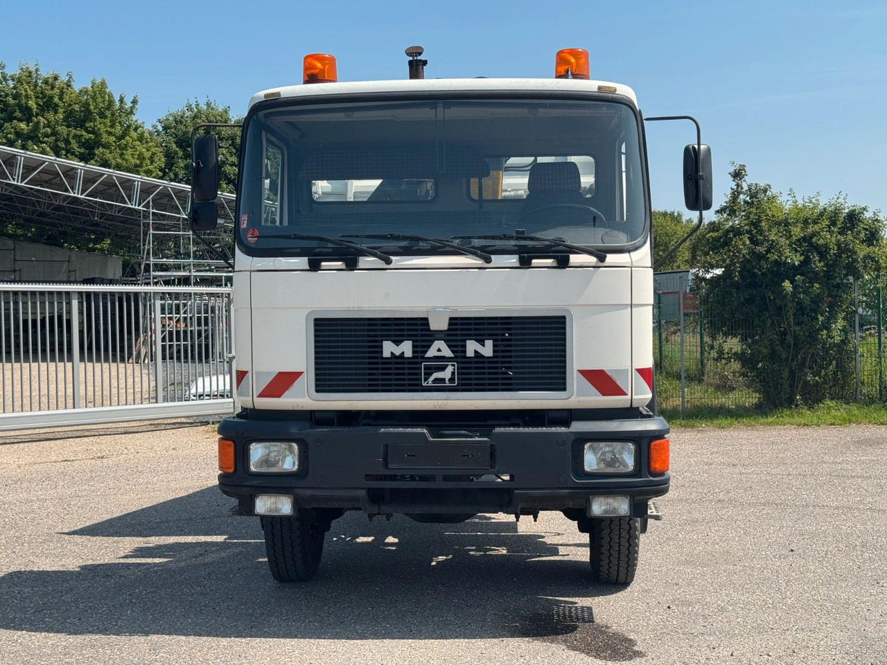 MAN 17.192 4X4 Kipper & Kran Original 116000 km - 덤프트럭, 크레인 트럭 : 사진 4 MAN 17.192 4X4 Kipper & Kran Original 116000 km - 덤프트럭, 크레인 트럭 : 사진 4
