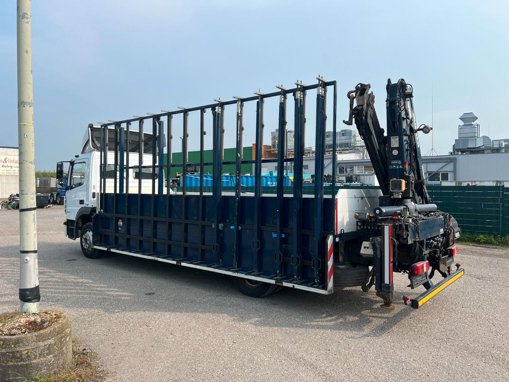 Mercedes-Benz 1327 4X2 Glastransporter mit Kran Funkbedienung - 크레인 트럭, 크레인 트럭 : 사진 1 Mercedes-Benz 1327 4X2 Glastransporter mit Kran Funkbedienung - 크레인 트럭, 크레인 트럭 : 사진 1