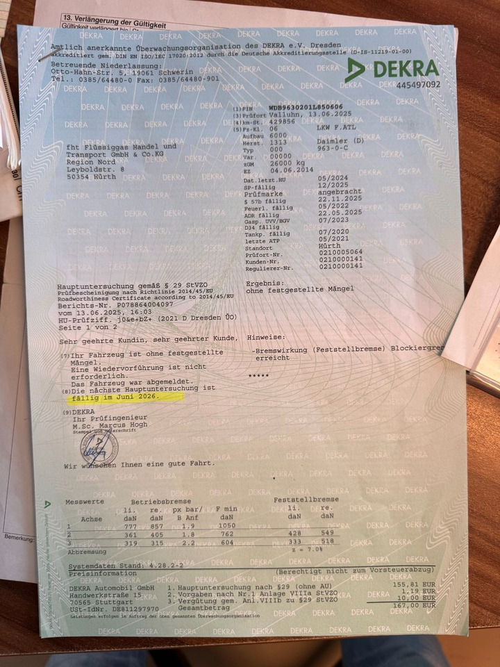 Mercedes-Benz 2536 ADR Valid & kipphydraulik für Gastank - 유조트럭 : 사진 4 Mercedes-Benz 2536 ADR Valid & kipphydraulik für Gastank - 유조트럭 : 사진 4