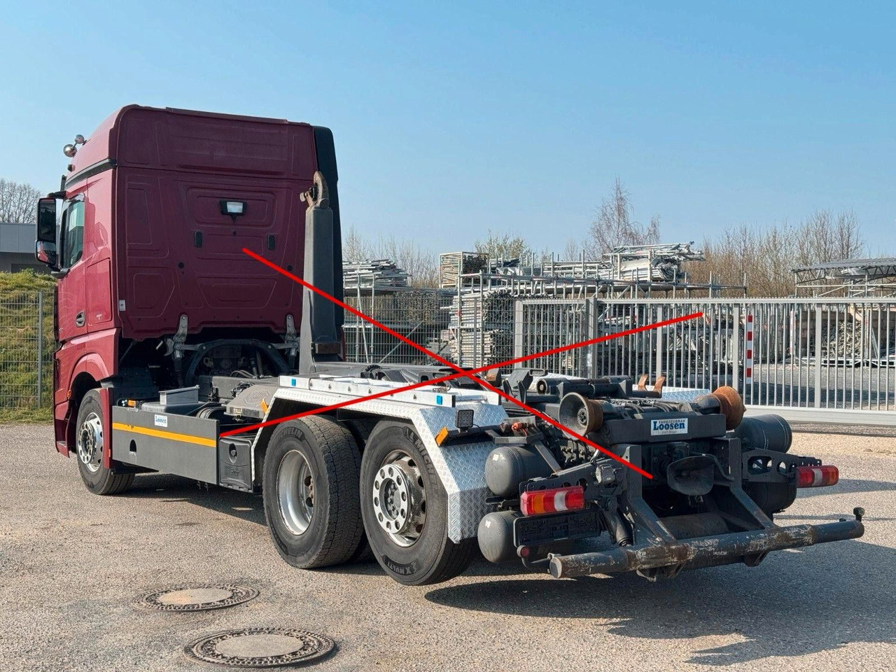 Mercedes-Benz 2558 6x2 Fahrgestell Chassis | Retarder | Klima - 캡 새시 트럭 : 사진 5 Mercedes-Benz 2558 6x2 Fahrgestell Chassis | Retarder | Klima - 캡 새시 트럭 : 사진 5