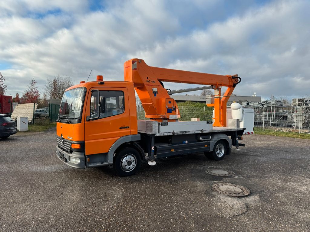 트럭 탑재 고가작업 플랫폼, 밴 Mercedes-Benz 815 4x2 Hubarbeitsbühne Wumag  170 high 17 m : 사진 14