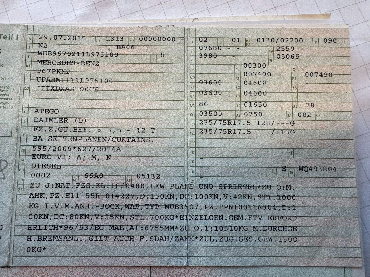 Mercedes-Benz 818 4X2 Pritsche & Plane & Tang Pritsche & Plane Mercedes-Benz 818 4X2 Pritsche & Plane & Tang Pritsche & Plane - 커튼 사이드 밴 : 사진 2 Mercedes-Benz 818 4X2 Pritsche & Plane & Tang Pritsche & Plane Mercedes-Benz 818 4X2 Pritsche & Plane & Tang Pritsche & Plane - 커튼 사이드 밴 : 사진 2