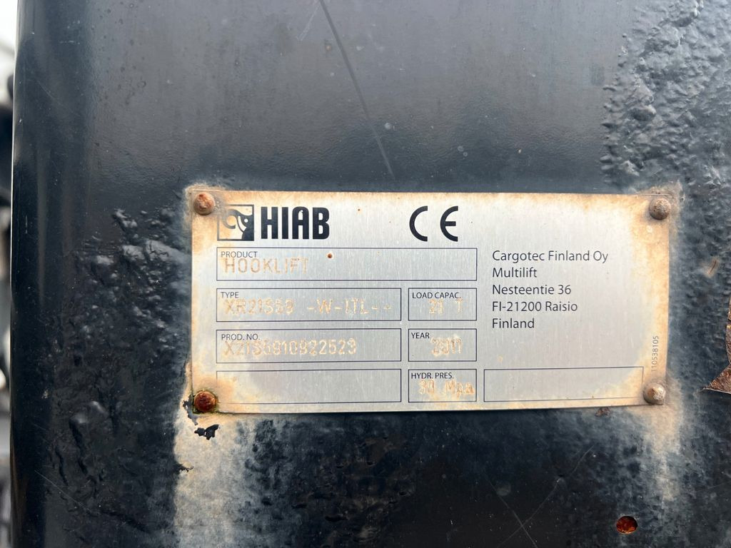 Multilift XR 21 Abrollkipperaufbau 3 Achser Multilift XR 21 Abrollkipperaufbau 3 Achser - 후크 리프트 트럭 : 사진 3 Multilift XR 21 Abrollkipperaufbau 3 Achser Multilift XR 21 Abrollkipperaufbau 3 Achser - 후크 리프트 트럭 : 사진 3