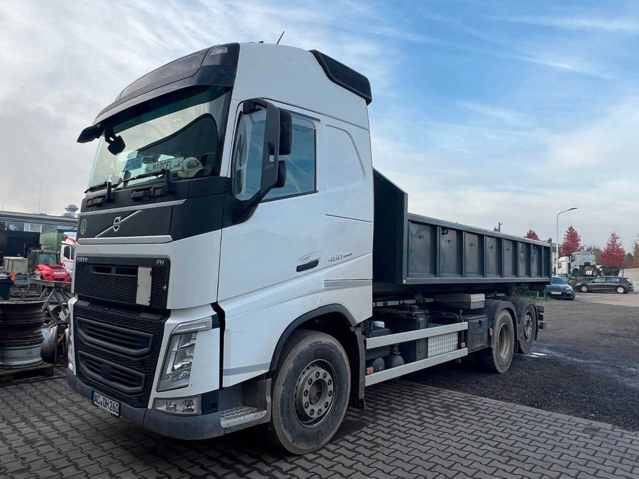 Volvo FH 460 6x2 HYVA Haken mit Klimaanlage - 후크 리프트 트럭 : 사진 1 Volvo FH 460 6x2 HYVA Haken mit Klimaanlage - 후크 리프트 트럭 : 사진 1