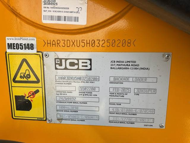 JCB 3DX - 백호 로더 : 사진 5 JCB 3DX - 백호 로더 : 사진 5