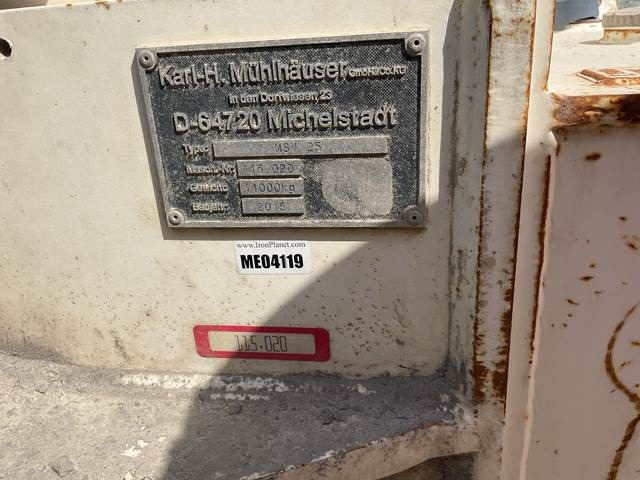 Muhlhauser PMT 4000 - 콘크리트 믹서 트럭 : 사진 5 Muhlhauser PMT 4000 - 콘크리트 믹서 트럭 : 사진 5