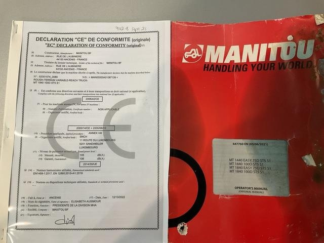 리스  Manitou MT1840 Manitou MT1840 : 사진 7