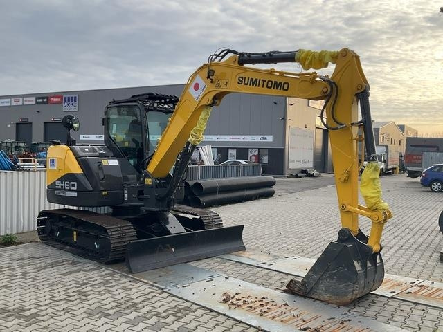 Sumitomo SH80BS-7 - 크롤러 굴삭기 : 사진 4 Sumitomo SH80BS-7 - 크롤러 굴삭기 : 사진 4