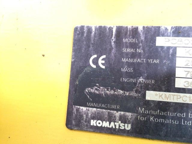 크롤러 굴삭기 Komatsu PC800LC-8 : 사진 6