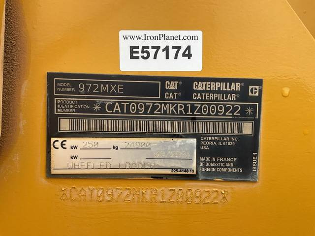 CAT 972M XE - 휠 로더 : 사진 5 CAT 972M XE - 휠 로더 : 사진 5