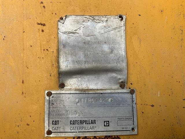 CAT 990 - 휠 로더 : 사진 5 CAT 990 - 휠 로더 : 사진 5