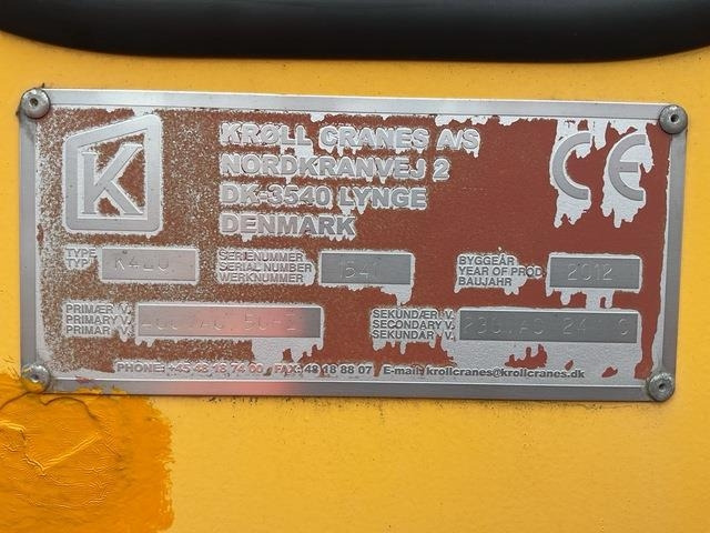 Kroll K420 - 타워 크레인 : 사진 5 Kroll K420 - 타워 크레인 : 사진 5