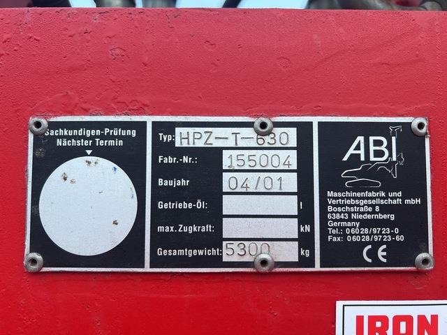 ABI HPZ-T-630 - 드릴링 리그 : 사진 5 ABI HPZ-T-630 - 드릴링 리그 : 사진 5